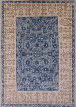 Mid-Century Modern Gray Oriental Rug, urb2276