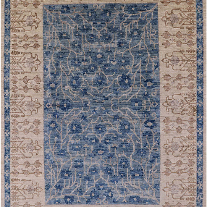 Mid-Century Modern Gray Oriental Rug, urb2276