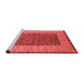 Industrial Red Washable Rugs