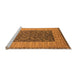 Sideview of Machine Washable Oriental Orange Industrial Area Rugs, wshurb2276org