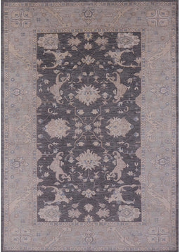 Mid-Century Modern Rosy Brown Pink Oriental Rug, urb2277