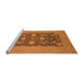 Sideview of Machine Washable Oriental Orange Industrial Area Rugs, wshurb2277org