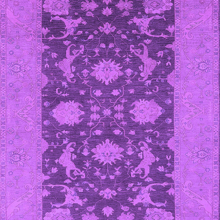 Machine Washable Oriental Purple Industrial Area Rugs, wshurb2277pur