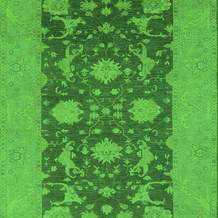 Oriental Green Industrial Rug, urb2277grn