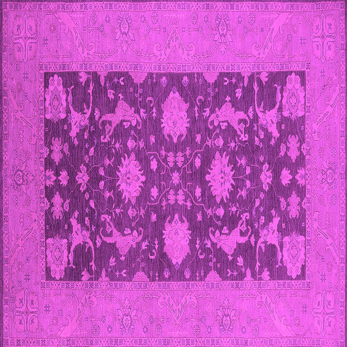 Square Oriental Pink Industrial Rug, urb2277pnk
