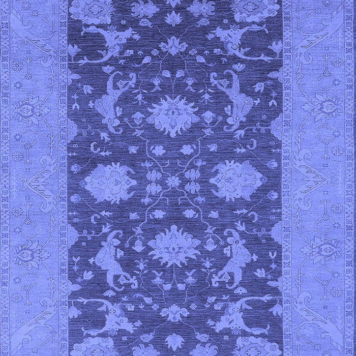 Oriental Blue Industrial Rug, urb2277blu