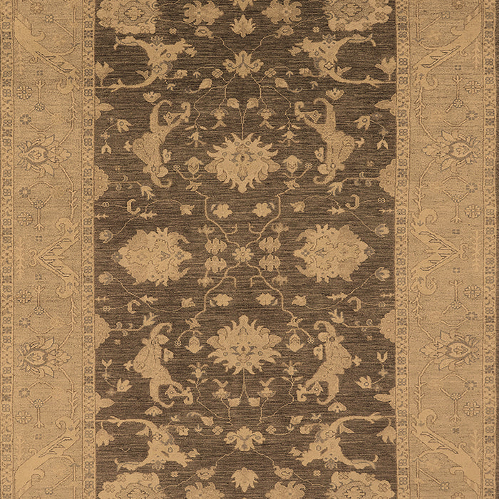 Oriental Brown Industrial Rug, urb2277brn