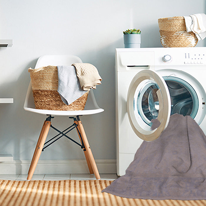 Machine Washable Industrial Modern Rosy Brown Pink Rug in a Washing Machine, wshurb2278