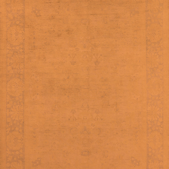 Oriental Orange Industrial Rug, urb2278org