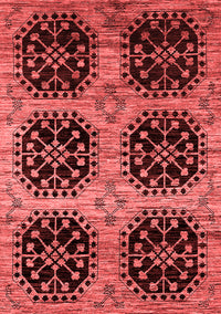 Oriental Red Industrial Rug, urb2279red