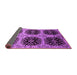 Sideview of Oriental Purple Industrial Rug, urb2279pur