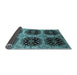 Sideview of Oriental Light Blue Industrial Rug, urb2279lblu