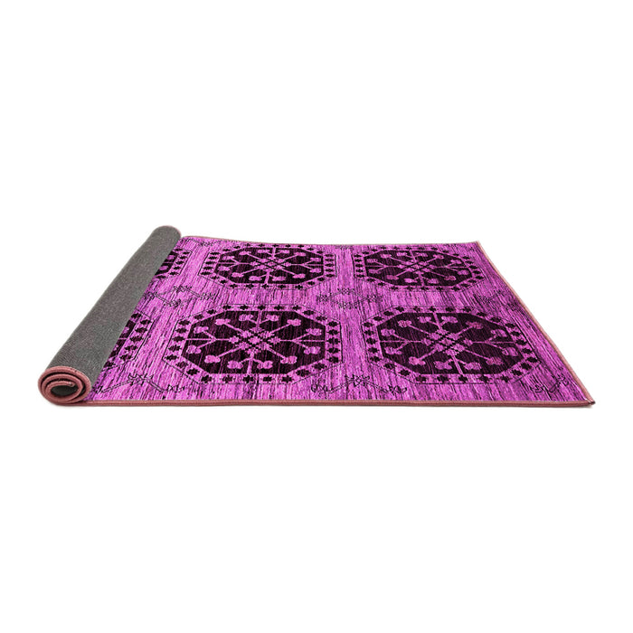 Sideview of Oriental Pink Industrial Rug, urb2279pnk