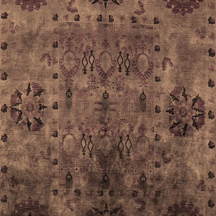 Oriental Brown Industrial Rug, urb2280brn