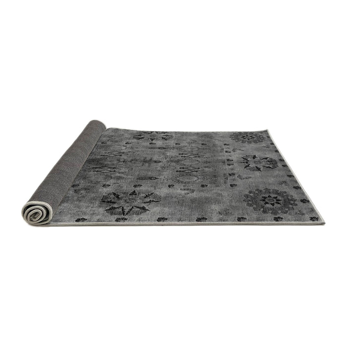 Sideview of Oriental Gray Industrial Rug, urb2280gry