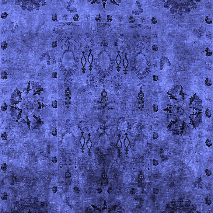 Oriental Blue Industrial Rug, urb2280blu