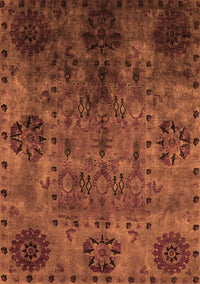 Oriental Orange Industrial Rug, urb2280org