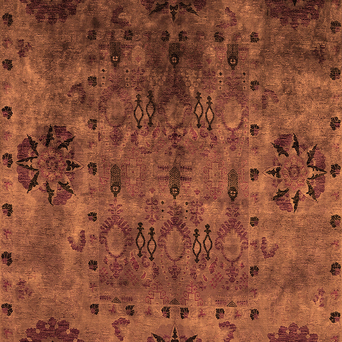 Oriental Orange Industrial Rug, urb2280org