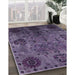 Machine Washable Industrial Modern Purple Haze Purple Rug in a Family Room, wshurb2280