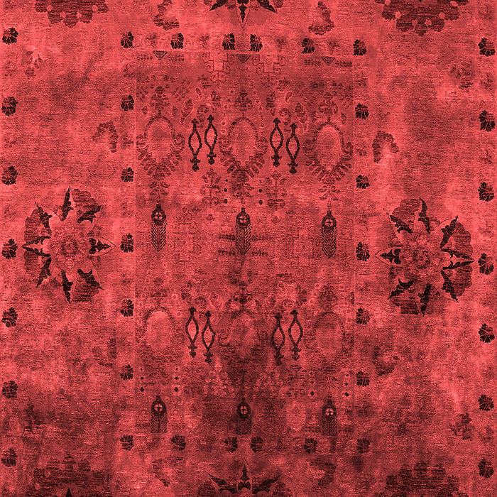 Oriental Red Industrial Area Rugs