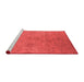 Bohemian Red Washable Rugs