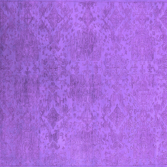 Square Persian Purple Bohemian Rug, urb2281pur