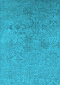 Persian Light Blue Bohemian Rug, urb2281lblu