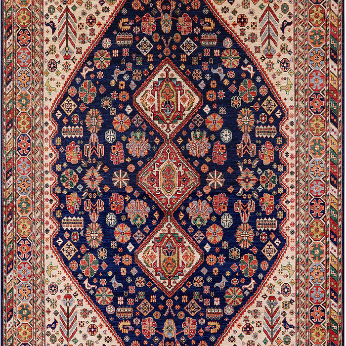 Mid-Century Modern Camel Brown Oriental Rug, urb2282