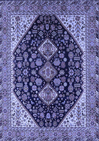 Oriental Blue Industrial Rug, urb2282blu