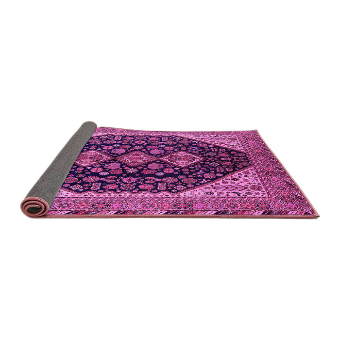 Sideview of Oriental Pink Industrial Rug, urb2282pnk