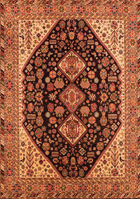 Oriental Orange Industrial Rug, urb2282org