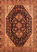 Oriental Orange Industrial Rug, urb2282org