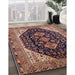 Machine Washable Industrial Modern Camel Brown Rug in a Family Room, wshurb2282