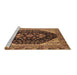 Sideview of Machine Washable Oriental Brown Industrial Rug, wshurb2282brn