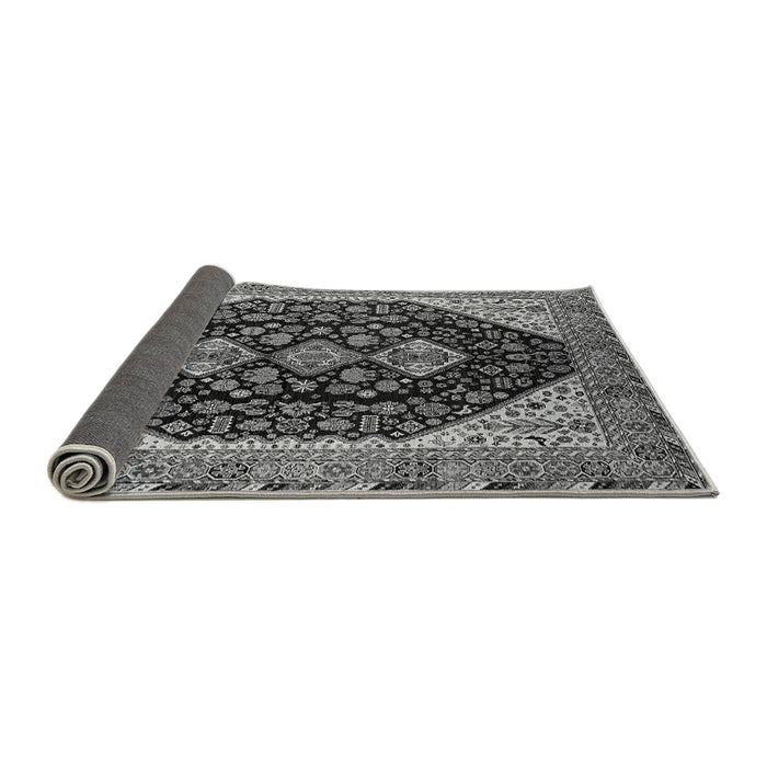 Sideview of Oriental Gray Industrial Rug, urb2282gry