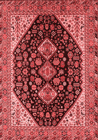 Oriental Red Industrial Rug, urb2282red