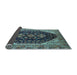 Sideview of Oriental Light Blue Industrial Rug, urb2282lblu