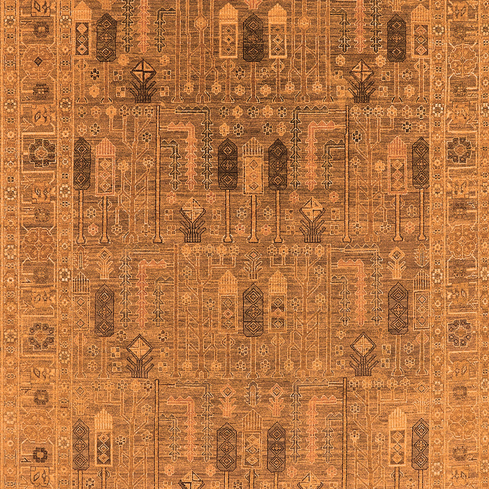 Machine Washable Oriental Orange Industrial Area Rugs, wshurb2283org