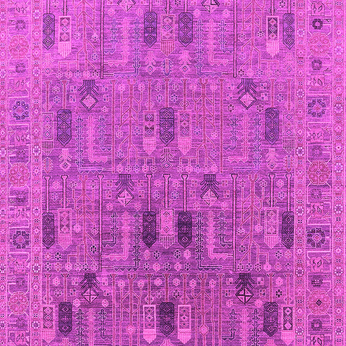 Machine Washable Oriental Pink Industrial Rug, wshurb2283pnk