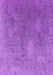 Machine Washable Oriental Purple Industrial Area Rugs, wshurb2284pur