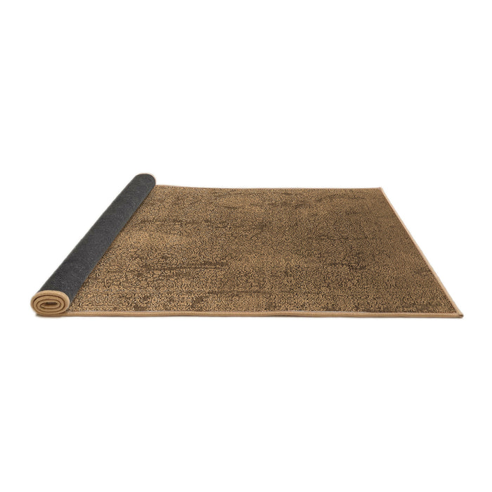 Sideview of Oriental Brown Industrial Rug, urb2284brn