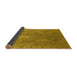 Sideview of Oriental Yellow Industrial Rug, urb2284yw