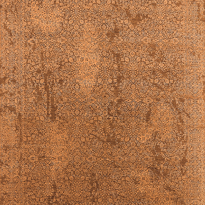 Machine Washable Oriental Orange Industrial Area Rugs, wshurb2284org