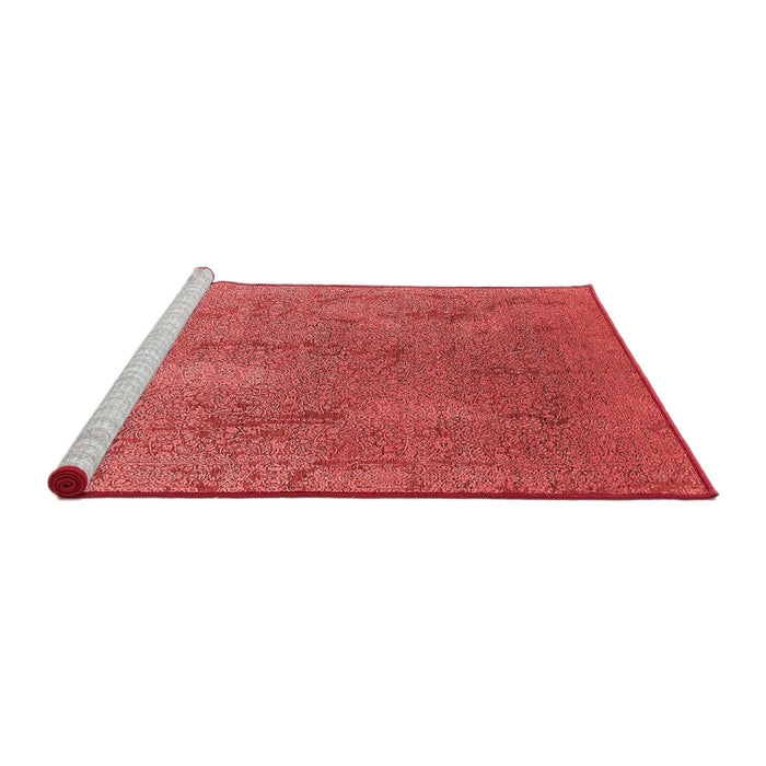Industrial Red Washable Rugs