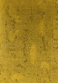 Oriental Yellow Industrial Rug, urb2284yw