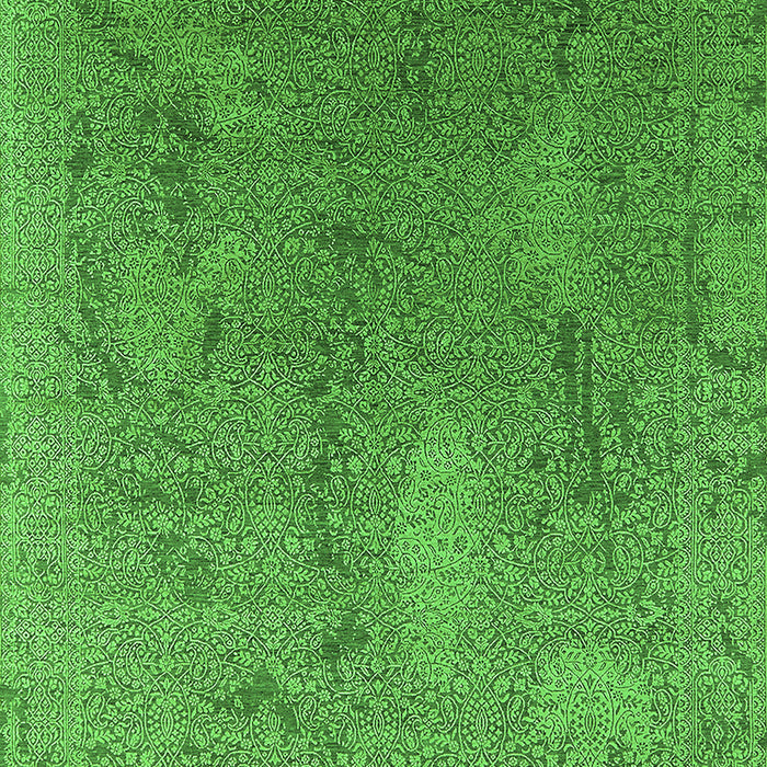Oriental Green Industrial Rug, urb2284grn