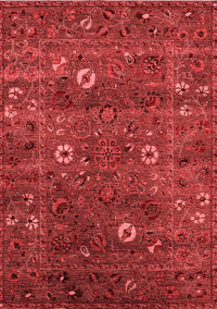 Oriental Red Traditional Rug, urb2285red