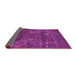 Sideview of Oriental Pink Traditional Rug, urb2285pnk
