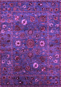 Oriental Purple Traditional Rug, urb2285pur