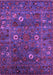 Oriental Purple Traditional Rug, urb2285pur